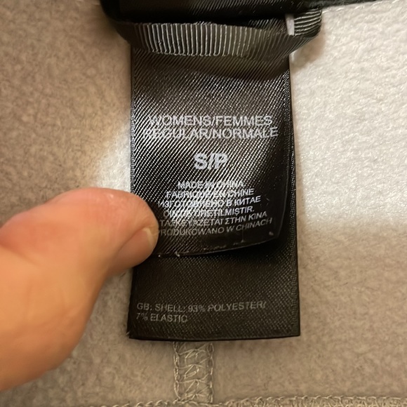 The North Face Pullover Jacket Sweatshirt small Zipper Spirts Athletic gray grey - Picture 4 of 6